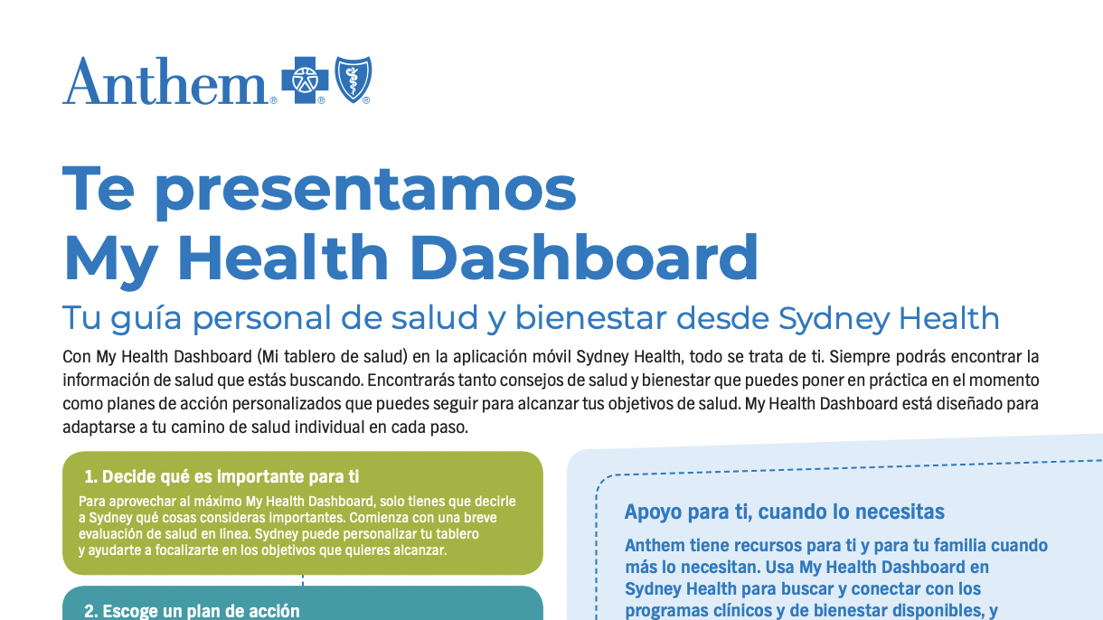 Sydney-My-Health-Dashboard-Flyer--SPANISH